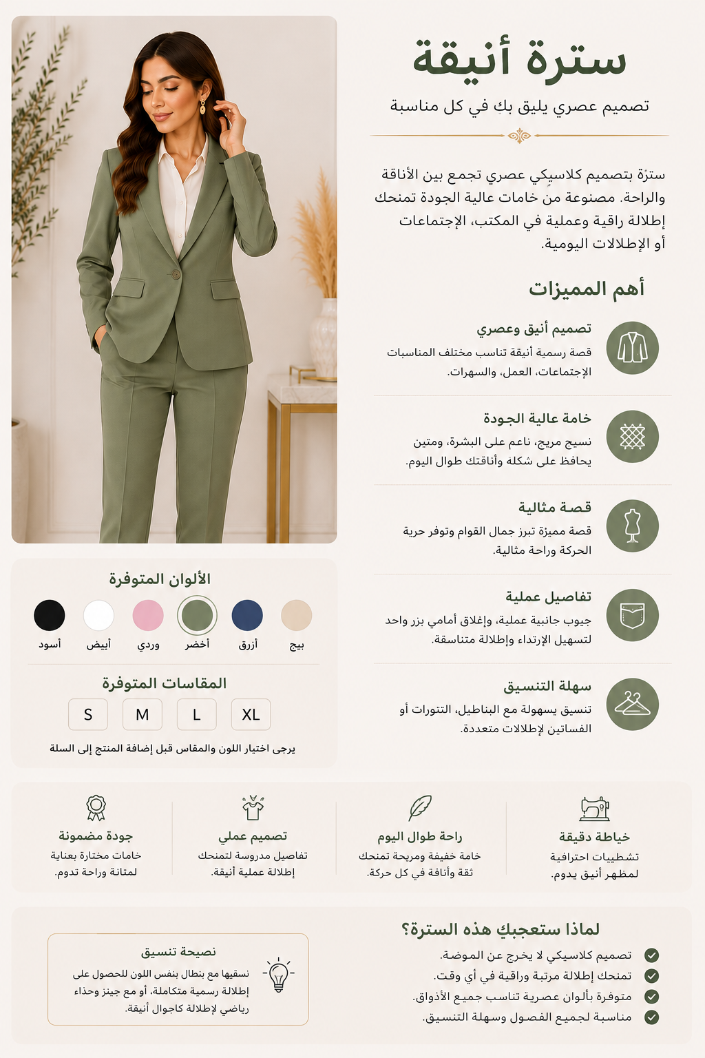 سترات نسائية أنيقة