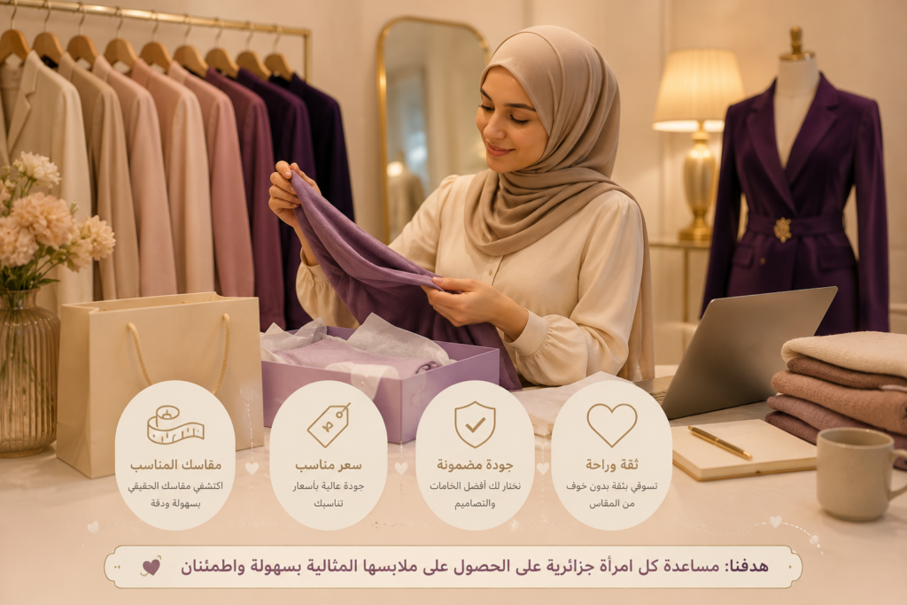 Ma Bonne Taille تساعد النساء الجزائريات على اختيار المقاس المناسب للملابس بثقة